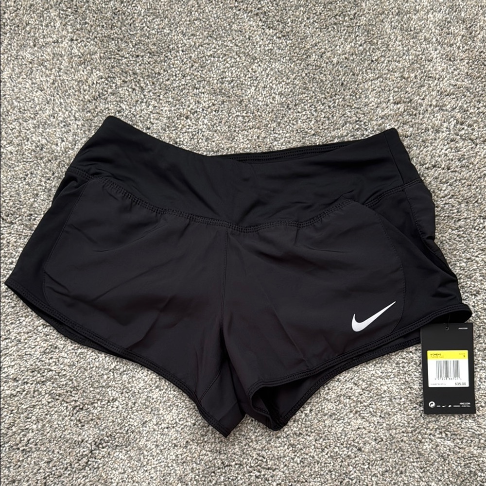 Nike Black Athletic Running Shorts size:small
